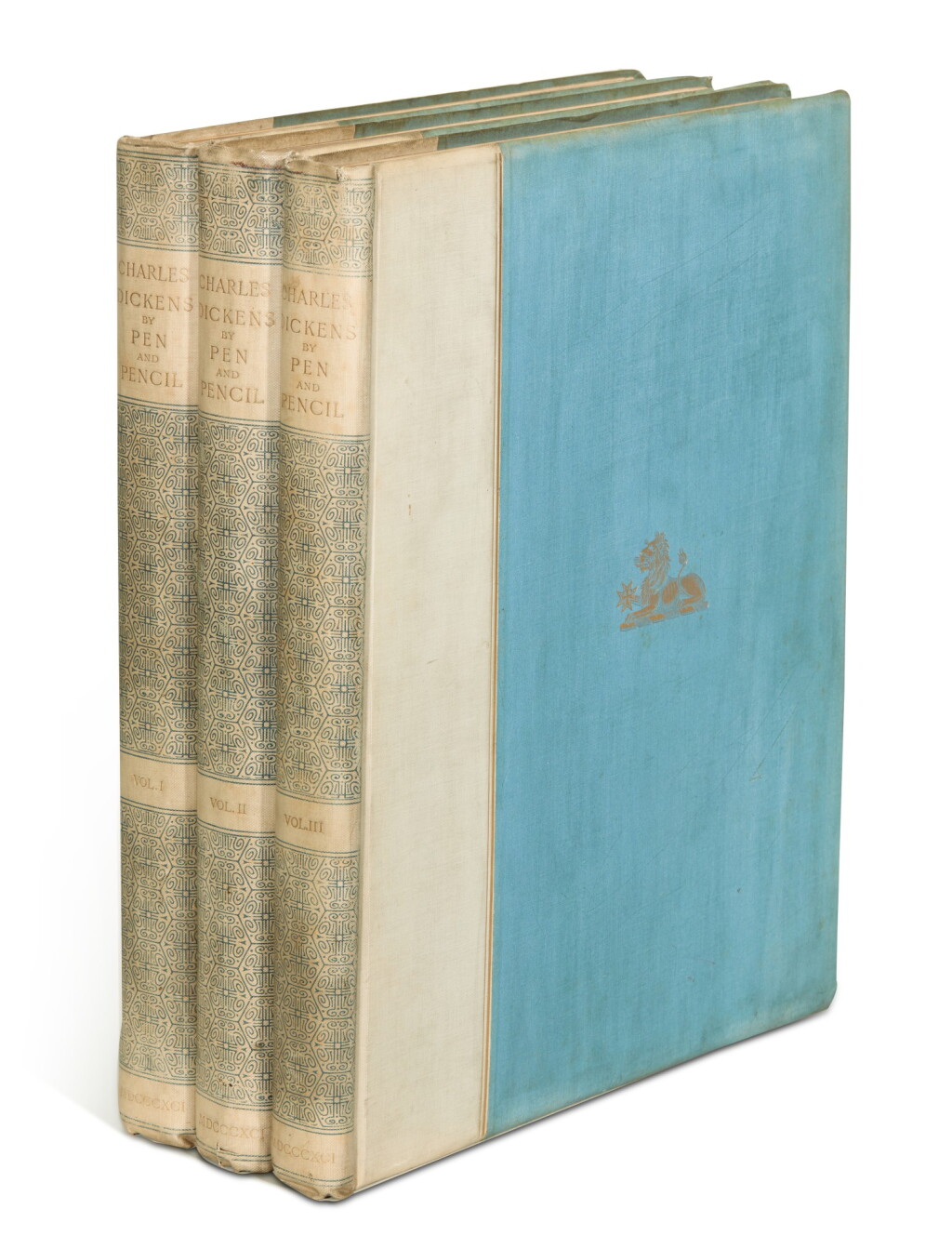 View full screen - View 1 of Lot 137. DICKENS | Kitton, Frederick George. Charles Dickens by Pen and Pencil, 1890-92, first edition in book form.