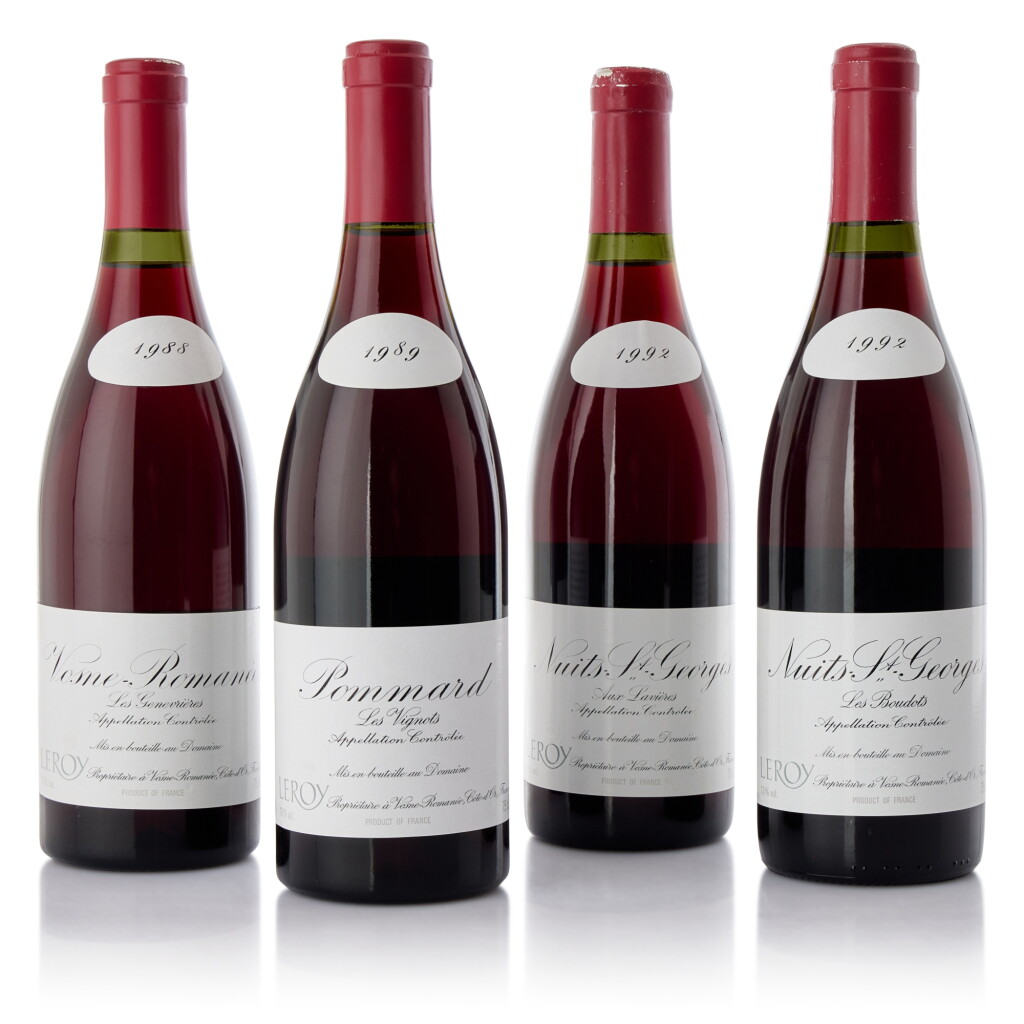 View full screen - View 1 of Lot 2840. Nuits St. Georges, Les Boudots 1992 Domaine Leroy (12 BT).