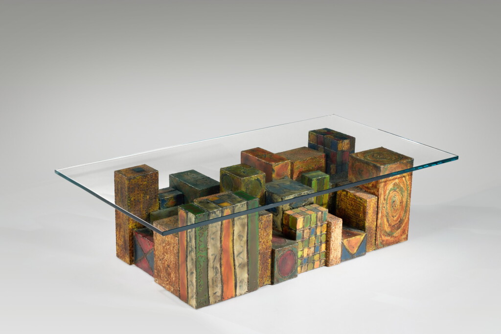 View full screen - View 1 of Lot 559. "Skyline" Coffee Table.