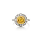 Bague diamant Fancy Deep Yellowish Orange | Fancy Deep Yellowish Orange diamond ring