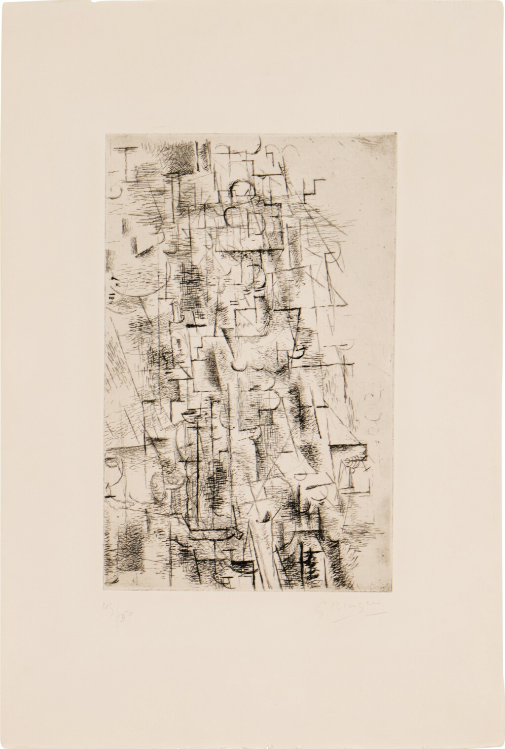 View full screen - View 1 of Lot 10. Composition (Nature Morte I) (Vallier 8).