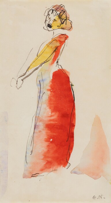 View full screen - View 1 of Lot 122. Sängerin.