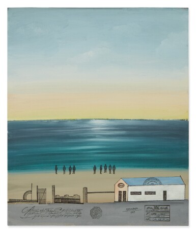 View full screen - View 1 of Lot 299. SAUL STEINBERG | FLORIDA .
