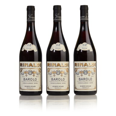 View full screen - View 1 of Lot 575. Barolo Cannubi San Lorenzo Ravera 2006 G. Rinaldi (3 BT).
