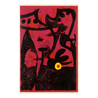 View full screen - View 1 of Lot 130. JOAN MIRÓ | MANNEQUIN PARADE IN ISTANBUL (M. 629).