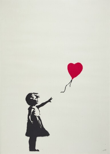 View full screen - View 1 of Lot 17. Girl with Balloon.