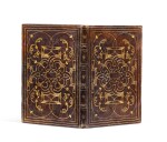 Oratio habita in funere... Venise, 1509. Eloge funèbre d'un condontierre dans une harmante reliure à entrelacs.