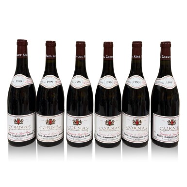 View full screen - View 1 of Lot 512. Côte Rôtie, Cuvée du Plessy 2000 and Cornas 1999 Domaine de Saint Pierre (12 BT).
