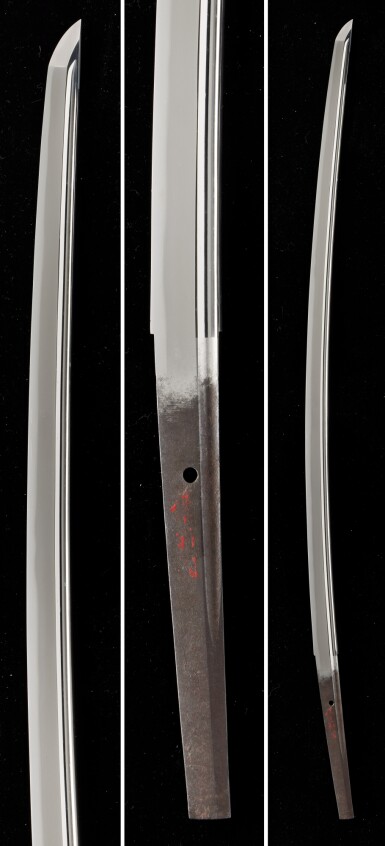 View full screen - View 1 of Lot 707. A katana | Attributed to the Aoe school | Kamakura – Nambokucho period, 14th century .