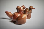 Five Colima Conjoined Ducks