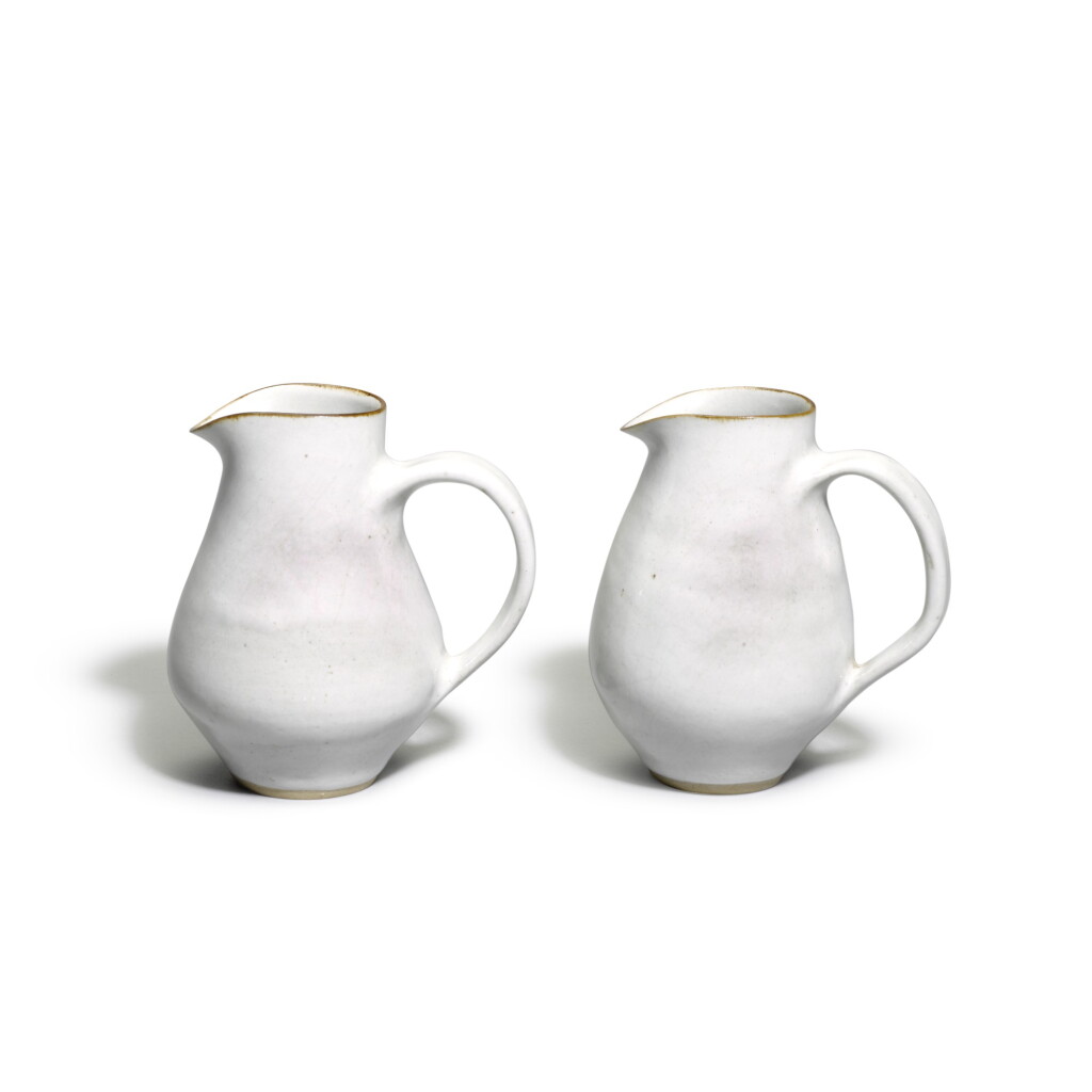 View full screen - View 1 of Lot 84. DAME LUCIE RIE | TWO SMALL JUGS.