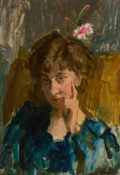 View full screen - View 1 of Lot 186. ISAAC ISRAELS | THE WRITER JO DE WIT.