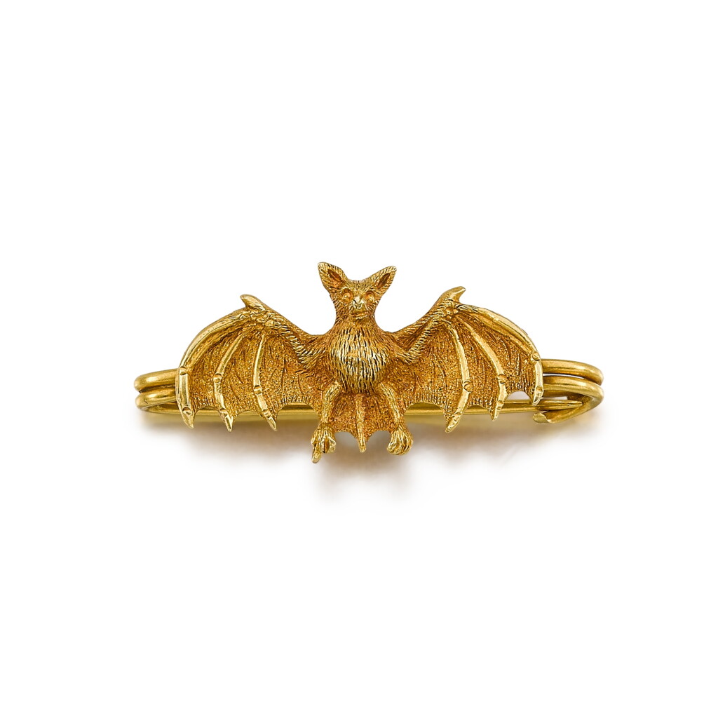 View full screen - View 1 of Lot 208. Bat Brooch .
