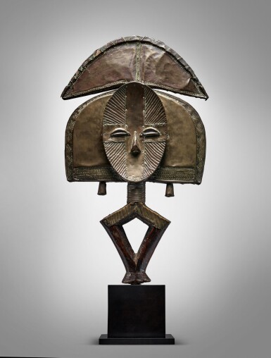 View full screen - View 1 of Lot 72. Kota Reliquary Figure, Gabon.