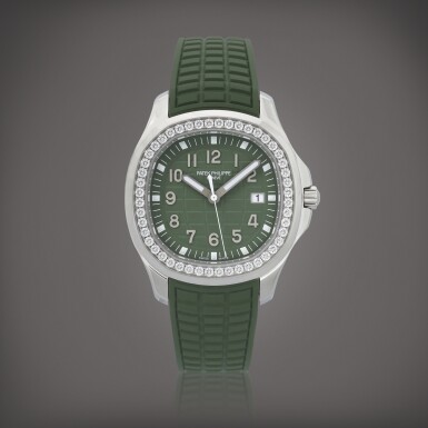 View full screen - View 1 of Lot 364. Aquanaut Luce, reference 5267/200A-011 Montre bracelet en acier et sertie de diamants avec date | Stainless steel and diamond-set wristwatch with date Vers 2022 | Circa 2022.