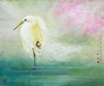 陳弋航 桃源仙禽 | Chan Yik Hong, Bird in Peach Blossom Spring