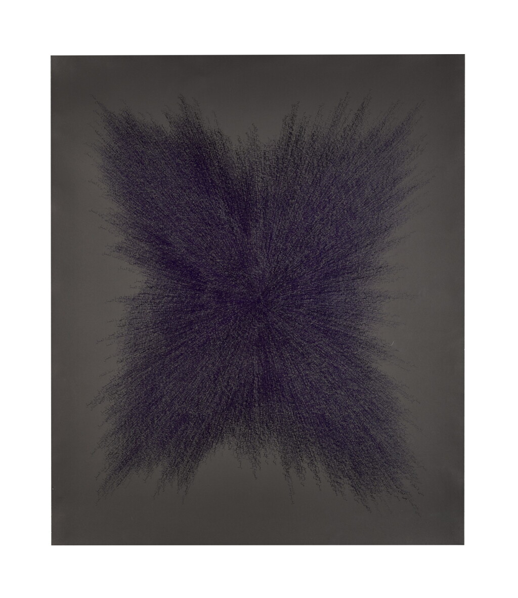 View full screen - View 1 of Lot 39. Untitled (Blue and Black).