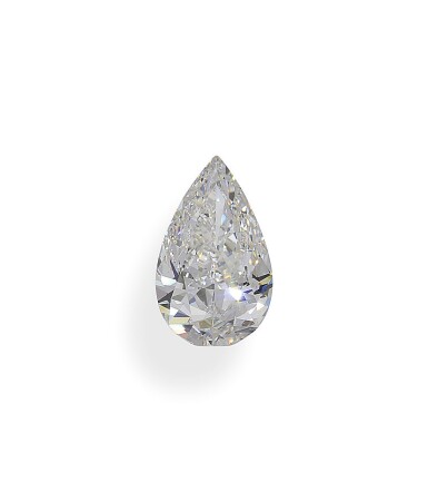 View full screen - View 1 of Lot 43. A 2.01 Carat Pear-Shaped Diamond, H Color, VS1 Clarity.