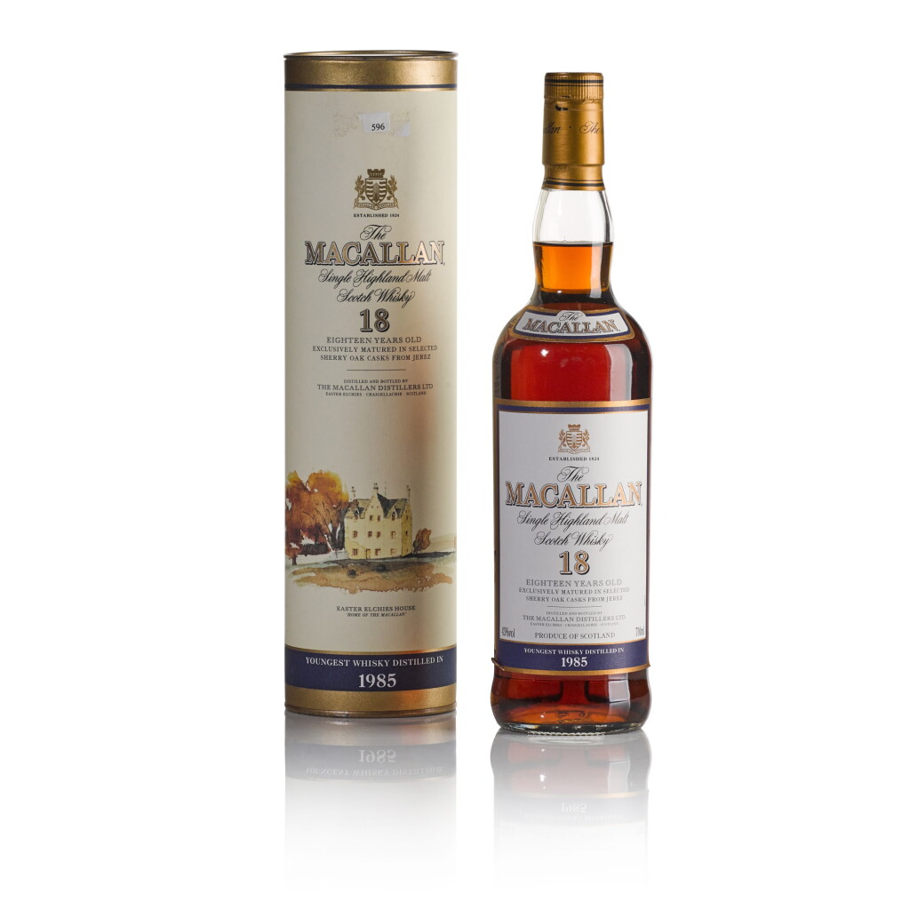 View full screen - View 1 of Lot 63. The Macallan 18 Year Old 43.0 abv 1985 (1 BT70).