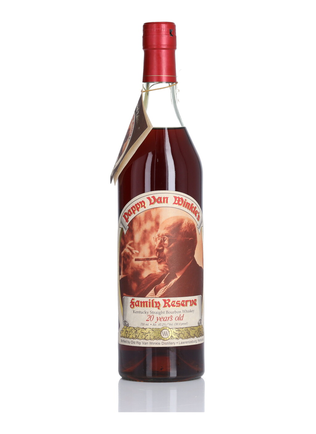 View full screen - View 1 of Lot 126. Pappy Van Winkle's 20 Year Old Family Reserve 90.4 proof NV (1 BT 75cl).