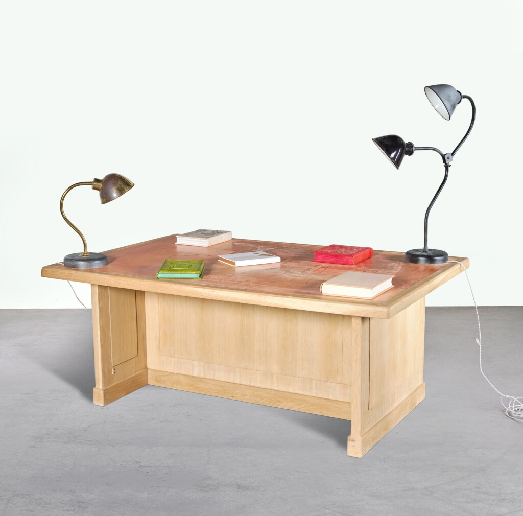 View full screen - View 1 of Lot 119. GOSHKA MACUGA | LIBRARY TABLE.