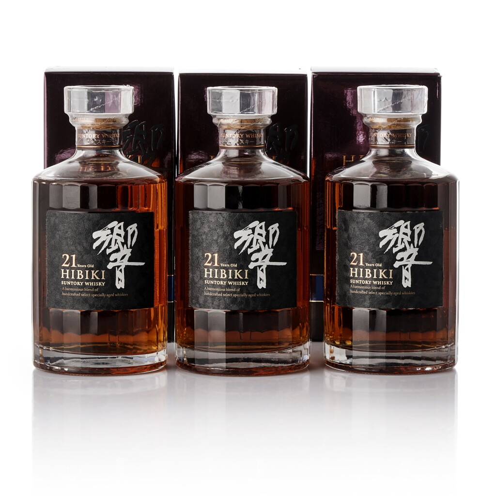 View full screen - View 1 of Lot 8285. 響 Hibiki 21 Year Old 43.0 abv NV (3 BT70).