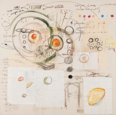 View full screen - View 1 of Lot 92. FABRICE HYBER | NOYEAU DUR.