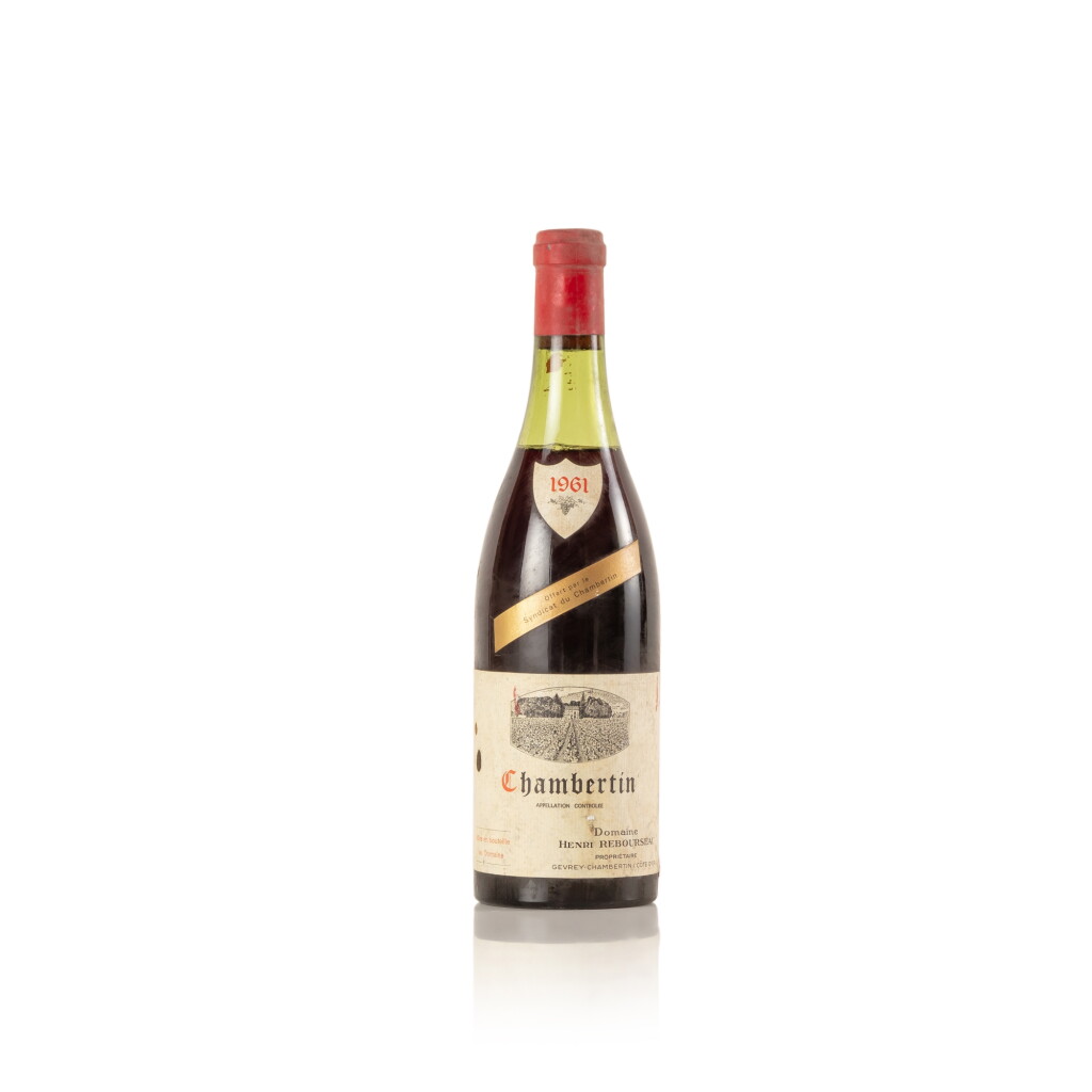 View full screen - View 1 of Lot 466. Chambertin 1961 Henri Rebourseau (1 BT).