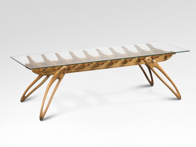 View full screen - View 1 of Lot 36. Dining table.