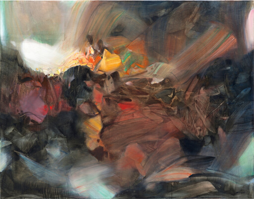 View full screen - View 1 of Lot 2813. Chu Teh-Chun 朱德群 | L'espoir est né 希望誕生了.