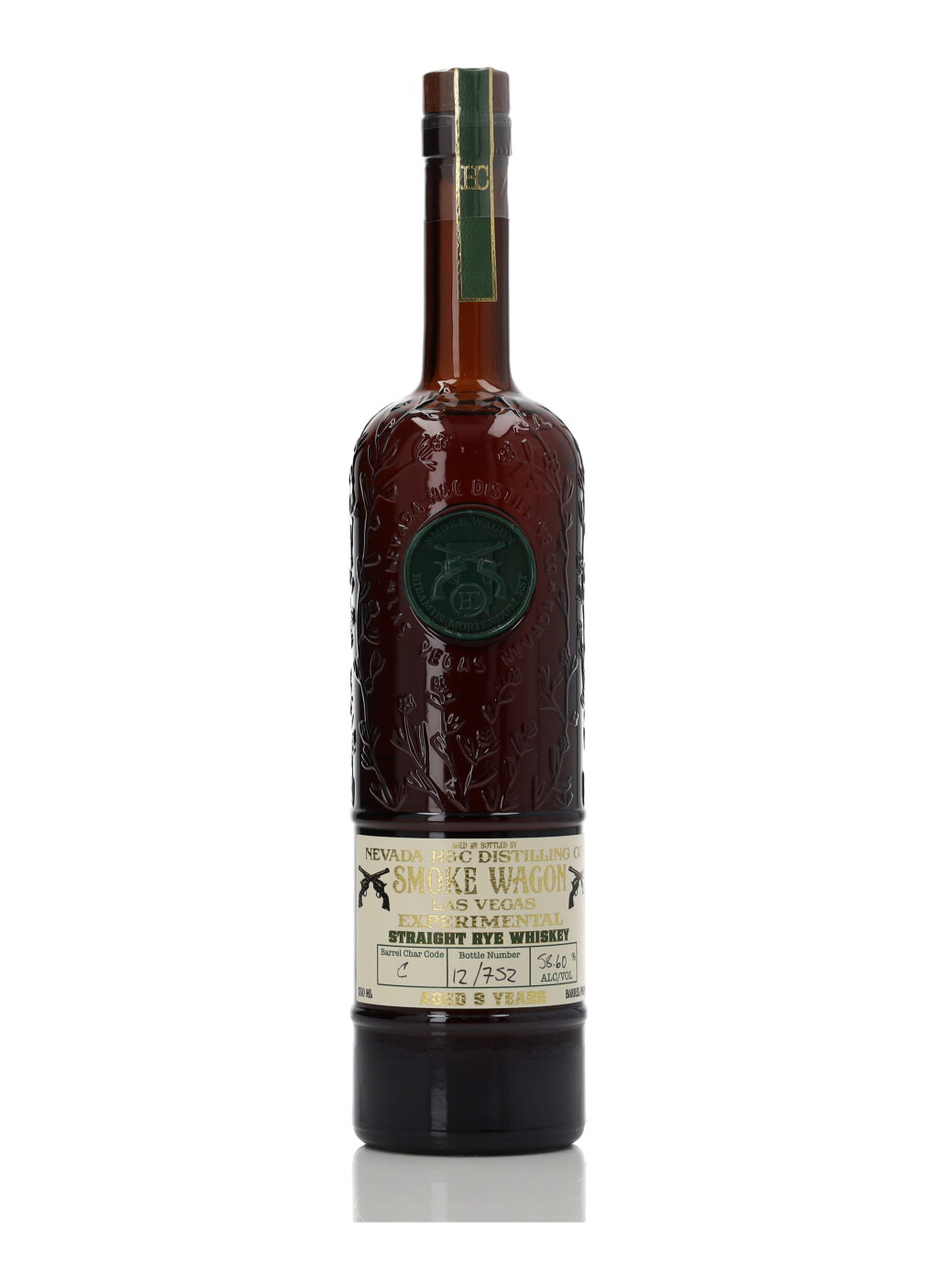 View full screen - View 1 of Lot 259. Smoke Wagon Experimental Rye 9 Year Old 58.73 abv NV (1 BT 75cl).