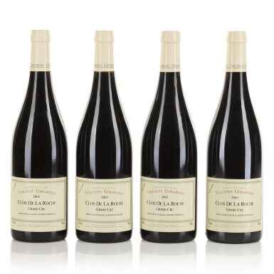 View full screen - View 1 of Lot 523. Clos de la Roche 2005 Vincent Girardin (8 BT).