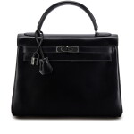 Limited Edition Black Box So Black Kelly 32 Retourné Black PVD Hardware, 2011