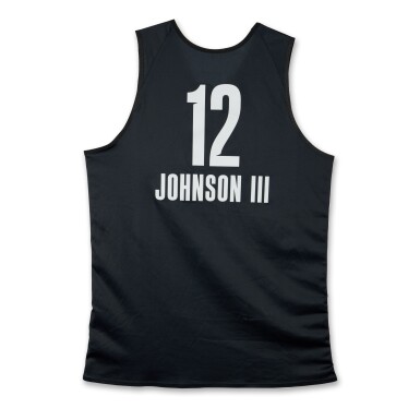View full screen - View 1 of Lot 28. Tre Johnson 2025-2026 Issued ‘Rising Stars’ Practice Jersey | Probable Wear .