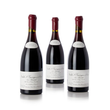 View full screen - View 1 of Lot 6036. Nuits St. Georges, Les Boudots 2009 Domaine Leroy (3 BT).