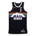Curtis Jones ‘Christmas Day’ Denver Nuggets 2025-2026 Game Issued City Edition Jersey