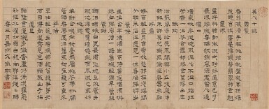 View full screen - View 1 of Lot 2618. 文徵明 隸書《美人十詠》|Wen Zhengming, Poems in Clerical Script.
