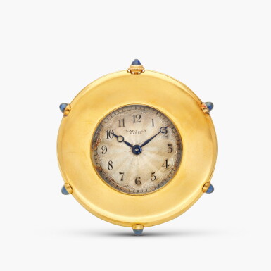 View full screen - View 1 of Lot 2473. Jeton | An unusual yellow gold openface token-form keyless lever watch, Circa 1910.