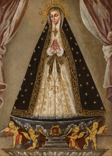 View full screen - View 1 of Lot 187. Virgin of Solitude.