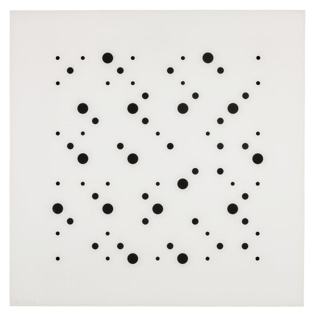 View full screen - View 1 of Lot 14. BRIDGET RILEY | UNTITLED (FRAGMENT 6) (S. 5F).
