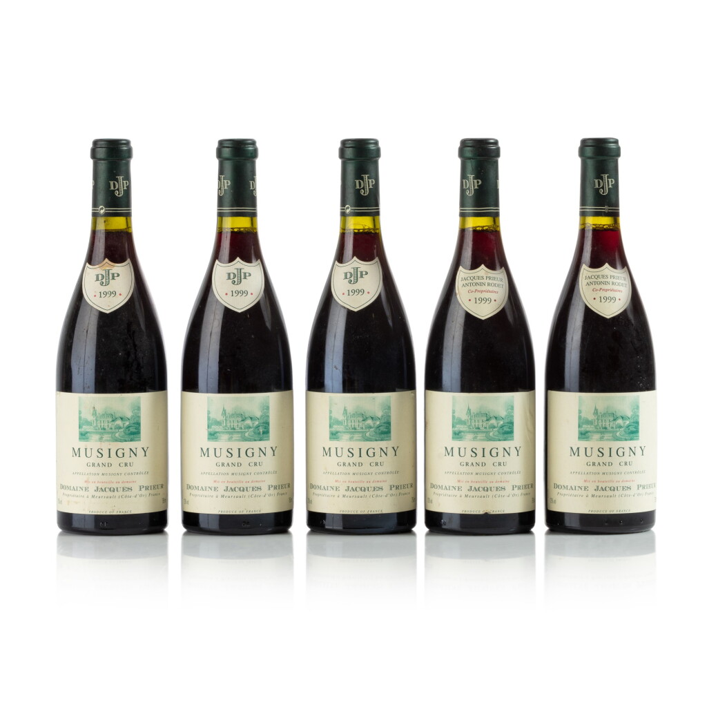 View full screen - View 1 of Lot 38. Musigny 1999 Jacques Prieur (5 BT).