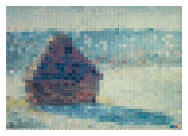 View full screen - View 1 of Lot 251. VIK MUNIZ | HAYSTACK #1.