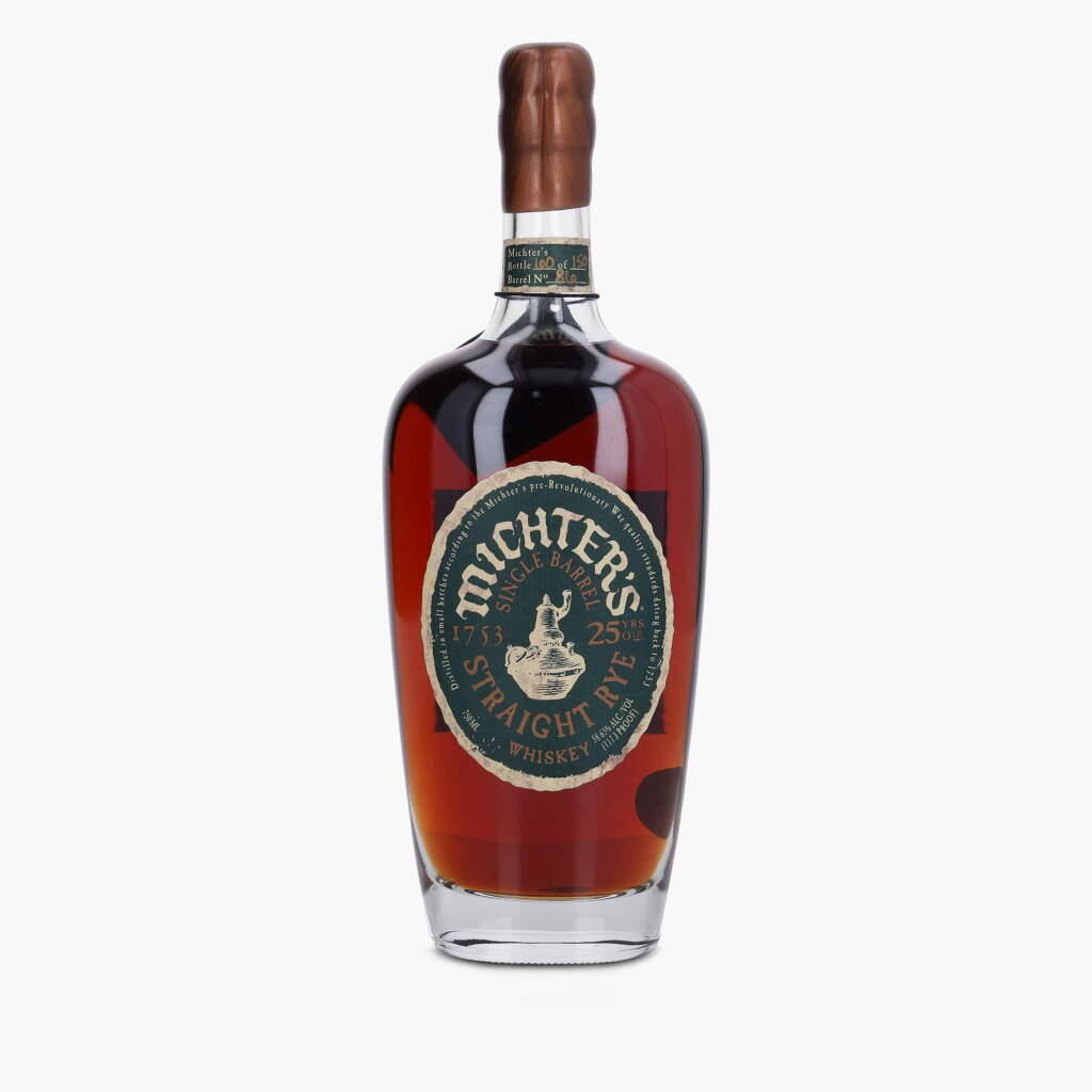 View full screen - View 1 of Lot 2472. Michter's Single Barrel Rye 25 Year Old 117.3 Proof NV (1 Bottle 75cl).