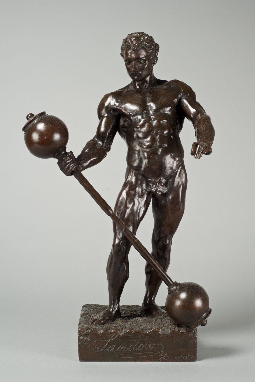 View full screen - View 1 of Lot 13. FREDERICK WILLIAM POMEROY | SANDOW, THE STRONG MAN.