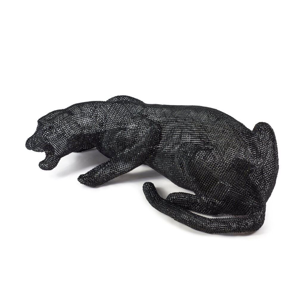 View full screen - View 1 of Lot 101. Vanitas black panther.