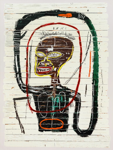 View full screen - View 1 of Lot 51. Jean-Michel Basquiat 尚・米榭・巴斯基亞 | Flexible 靈活.