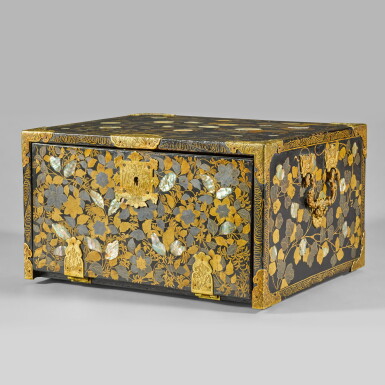 View full screen - View 1 of Lot 41. An export lacquer cabinet for the Portuguese market | Momoyama period, late 16th century.