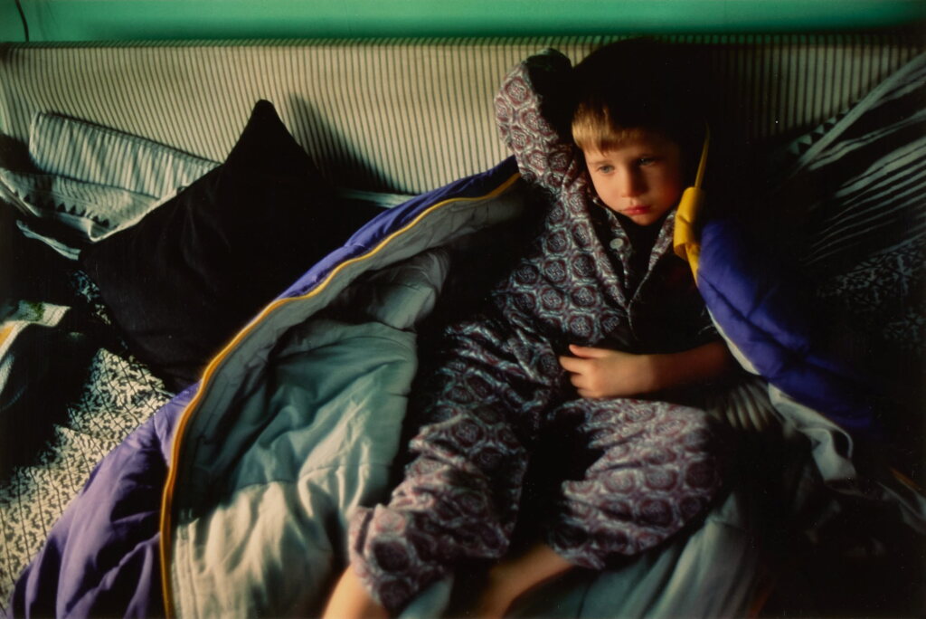 View full screen - View 1 of Lot 262. 'Jesse on the Couch, London'.