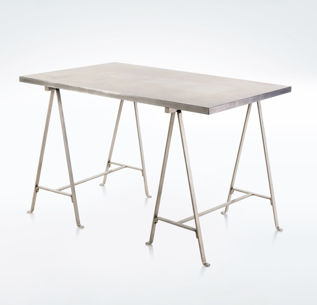 View full screen - View 1 of Lot 514. Trestle Table.