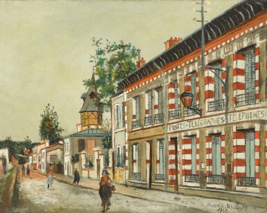 View full screen - View 1 of Lot 37. Le bureau de poste de Bièvres.